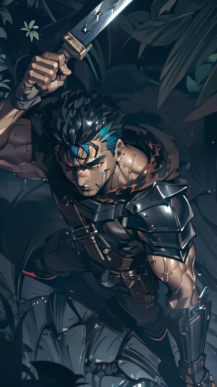《the original god》Arataki Kazuto , male people,,((Masterpiece)), ((Best quality)), Ultra detailed,((illustration)), Dynamic Angle, Detailed light, (Delicate eyes), Floating, 1boy, Male focus, Head, Clothing, Yellow eyes, necklace, tattoo, (Forehead:0.8), (ahoge:0.8), jewelry, apathy,Ray, chest muscle, Sexy , Venom symbiote for your body, Black mucus of the body , (into venom), Venom,frontage,style of anime4 K, 4K anime wallpaper, Badass anime 8 K, 4 k comic wallpaper, young anime man, Anime boys, Anime wallpapers 4 k, Anime wallpaper 4K, High quality anime art style, Anime moe art style, Anime art wallpaper 8 K, Anime art wallpaper 4 K, RGB lighting