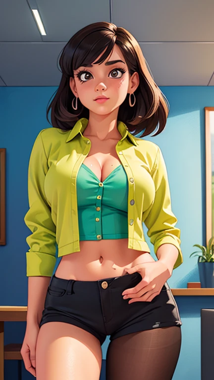 um close de uma mulher com uma roupa verde com chifres, even model | digite germe, extremely detailed digite germe, in style of digite germe, drawn in the style of digite germe, artist digite germe i and wlop, digite germe style, alena aenami and digite germe, graphic artist digite germe