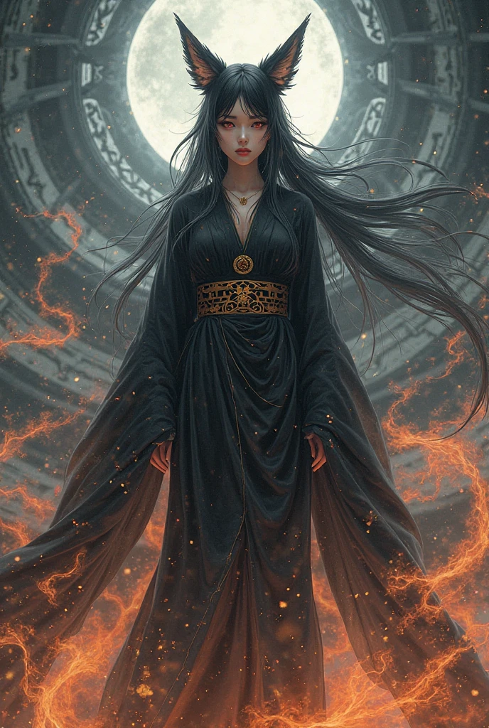 Aza chōbei of hell's paradis in realistic