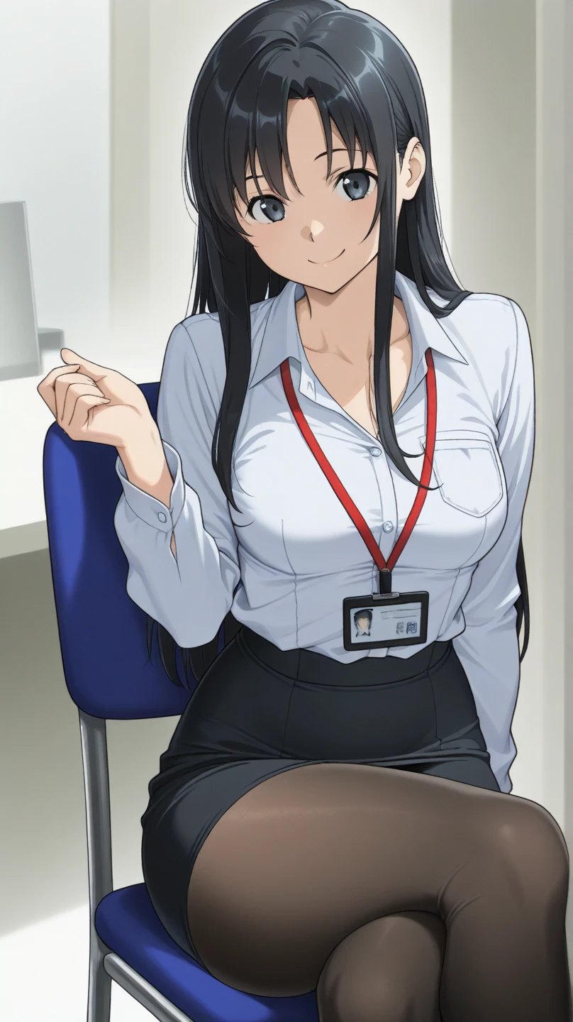 beautyful mature japanese woman, slim body, slender body, black jacket,big long fringe black hair, black lipstick, pink bra, milf, black chocker, using computer