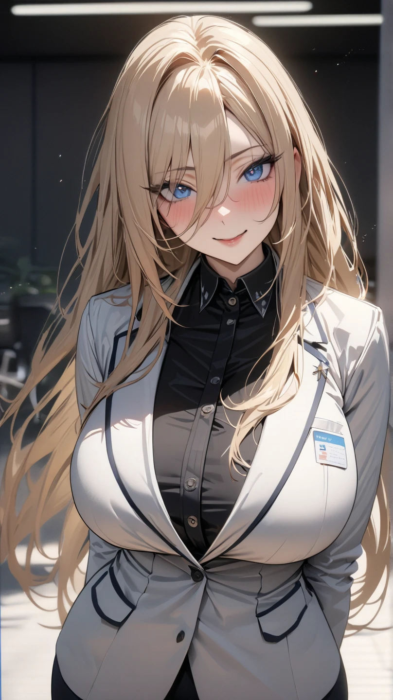 masterpiece , modern, Verism, masterpiece, super detail, best quality, 4K ,((Adult face)), woman,Wearing a white coat,Mature woman