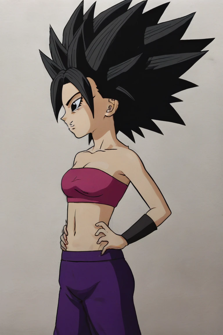 a drawing of a woman with very long hair and a pink blouse, saiyan girl, wild and spiky black saiyan hair, female goku, akira toriyama style, toriyama akira, dragon ball character, anime style character, toriyama akira 📹, fubuki, inspired by Akira Toriyama, dragon ball style