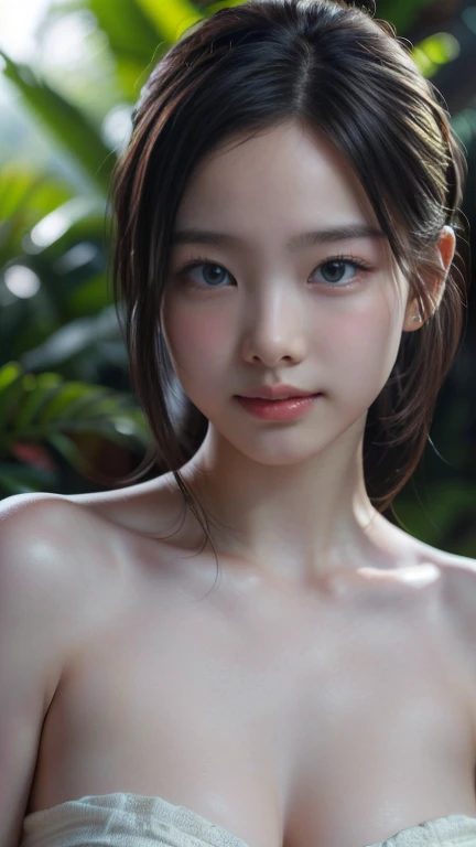 (masutepiece:1.3)、(16 K、Photorealsitic、Raw photography、top-quality: 1.4)、(1girl in)、⦅Very beautiful face⦆、(Very realistic face)、(A dark-haired、short-hair:1.3)、Very beautiful hairstyle、Very realistic eyes、Very beautiful details、(Very realistic skin)、Very beautiful skin、(Underwear)、absurderes、Very attractive、超A high resolution、A hyper-realistic、high-detail、the golden ratio、the golden ratio、the golden ratio、Beauty、Beauty、Beauty。