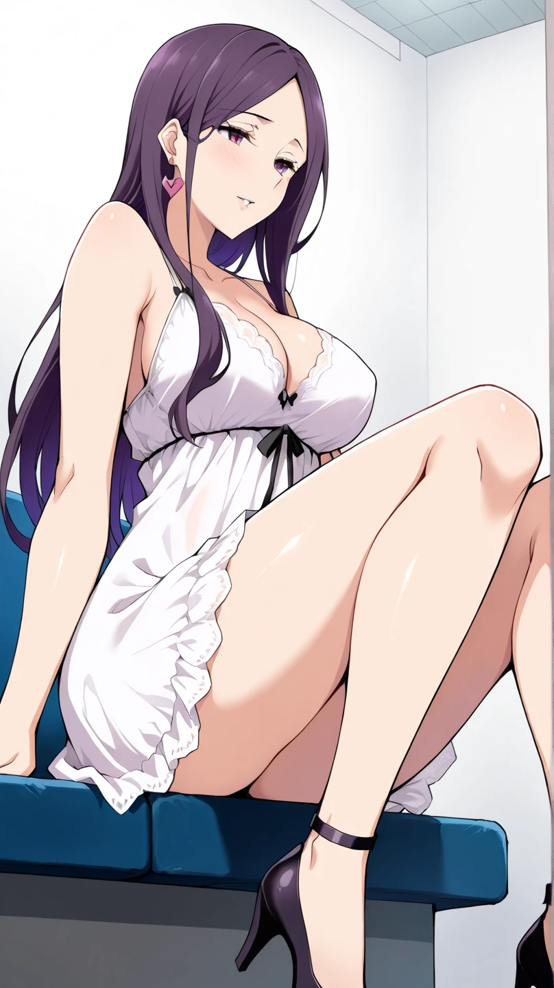 Full body picture, Good, underwear, Nude Apron,1 girl,20 years old, ,large Chest, Young women,Fair Finger,Fair long legs,Fair Body,Fair Nose,Fair character design, Perfect eyes, perfect Face,Expressive eyes, Looking at the audience,(lead_Body),(Focus on her Face), Official Art,Extremely detailed CG unity 8k wallpaper, Perfect Lighting,rich and colorful, bright_front_Face_Light,發Light的皮膚, (masterpiece:1.0),(the best_quality:1.0), Ultra-high resolution,4K,Very detailed, photography, 8K, Human Development Report, high resolution, absurd:1.2, Kodak Portrait 400, Film Grain, Blurred background, Bokeh:1.2, 鏡頭Light暈, (Energetic_color:1.2) (Fair,Target_Chest:1.2), (Fair_Face:1.5),(narrow_waist),smile, happy