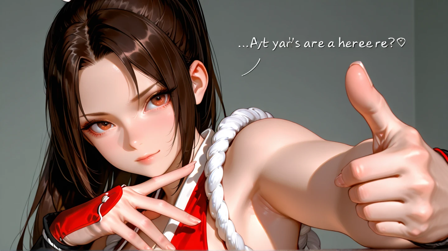 small breast,a young girl in appearance, show off breast, show off nipple, shinto priest, clear face, sunrise, girl with penis, touching she's penis, show off she's penis, from below