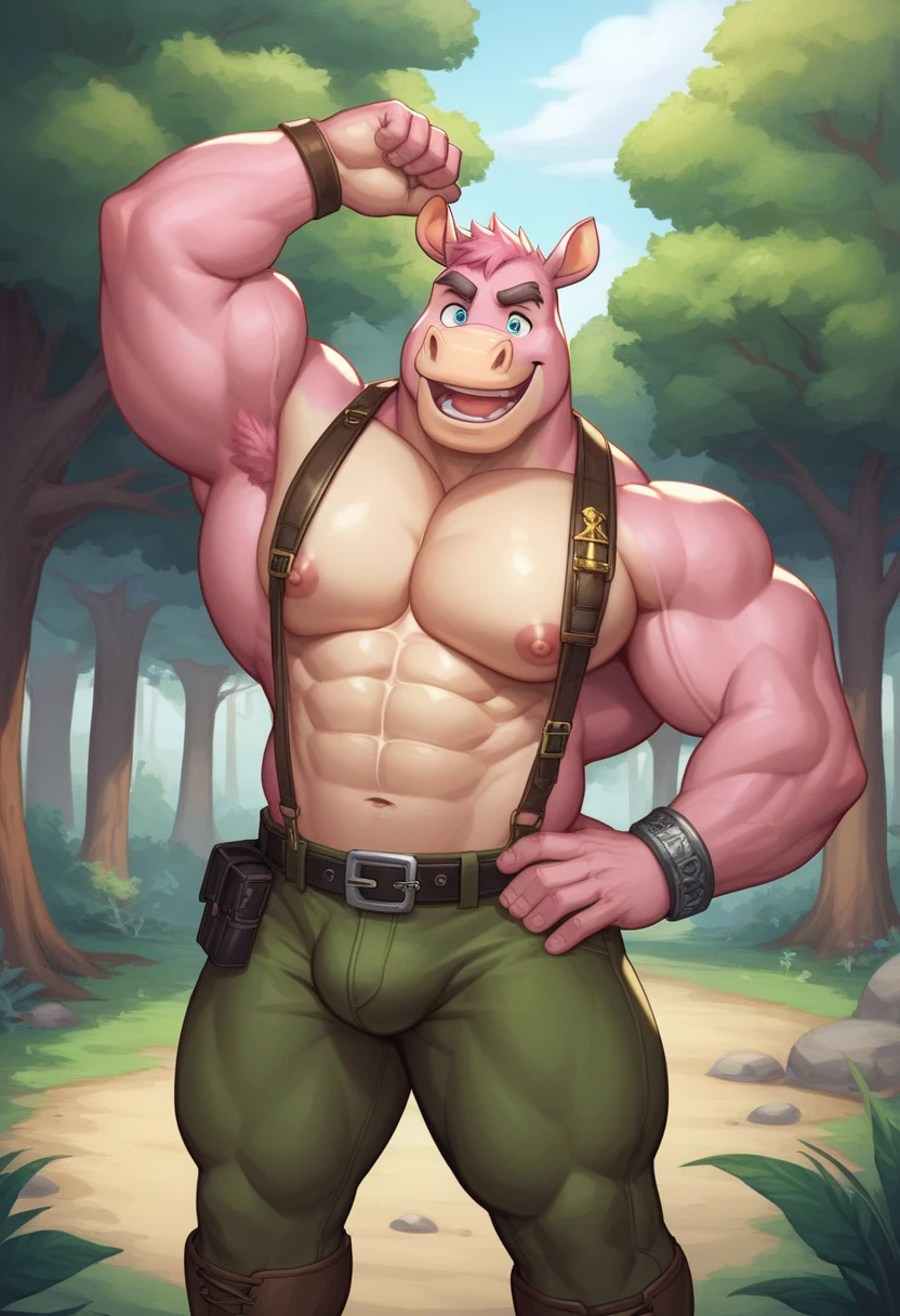 score_9, score_8_up, score_7_up, solo, male focus, chubby male, orc, green skin, tusks, beard, outdoors, micro armor , shoulder armor, breastplate, upper body, closed mouth , night, japanese festival , 祭り , (( nude )) , ((( massive wood dildo ))) , full body , boots , penis , backside , back side , laying spread legs , tear , ashamed face