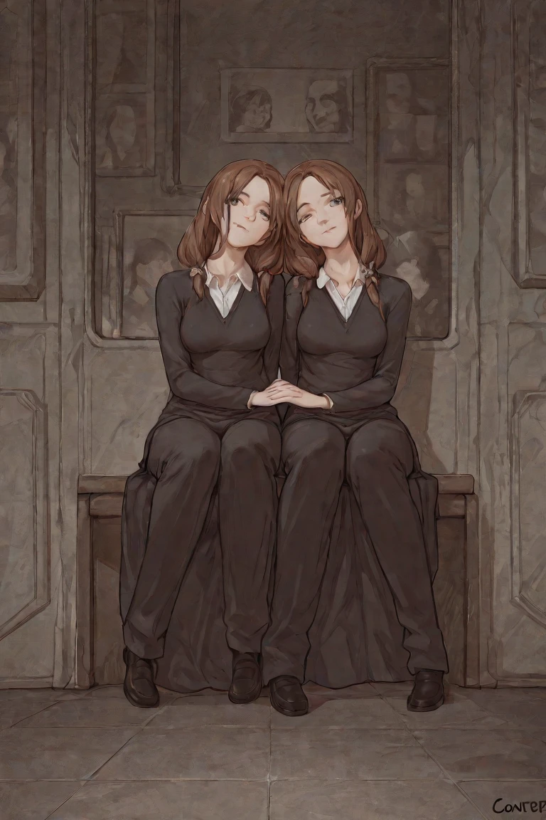 two woman