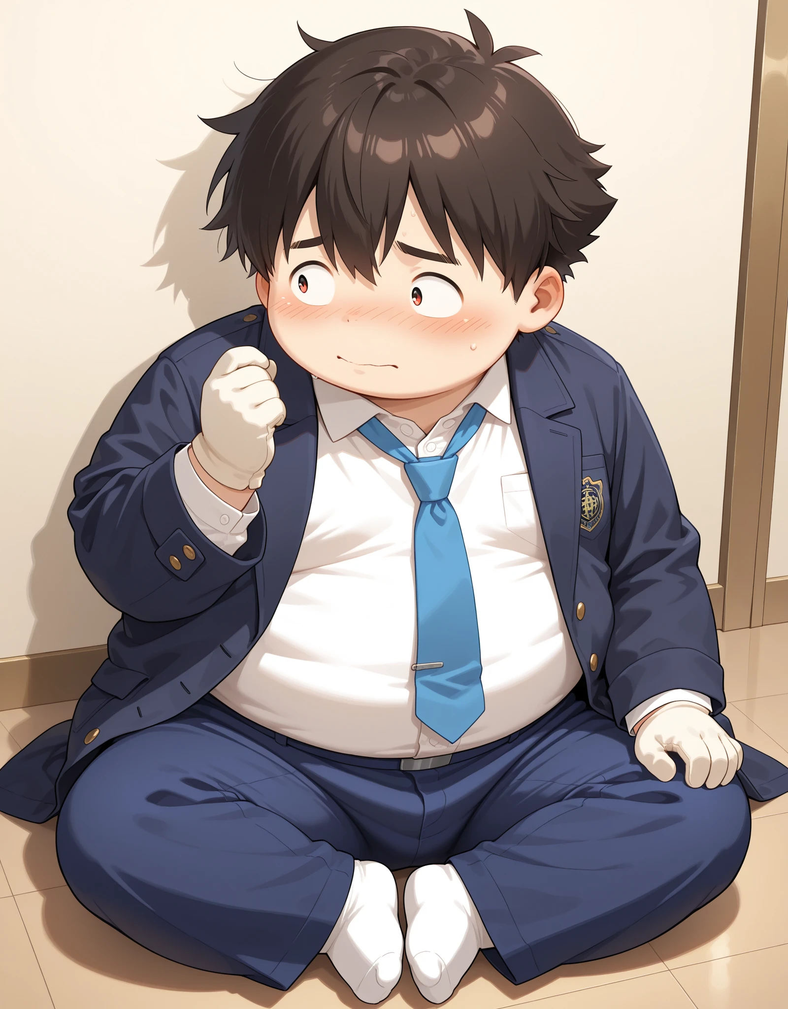 beautiful, ((chubby)), (very short hair),(tomboy), (breast) (pudgy face), (naughty) (high school students) , (plump), ((young)), (androgynous), (boyish), (handsome), ((thick)), (shota), (overweight), (by hinahara hajime), (by daichi kouta), (beefy), (nipples), (cute), (little brat), (naughty brat), (へそ), (ぽっちゃりした体), (shota), (顔を覗く), (つぶらな瞳)