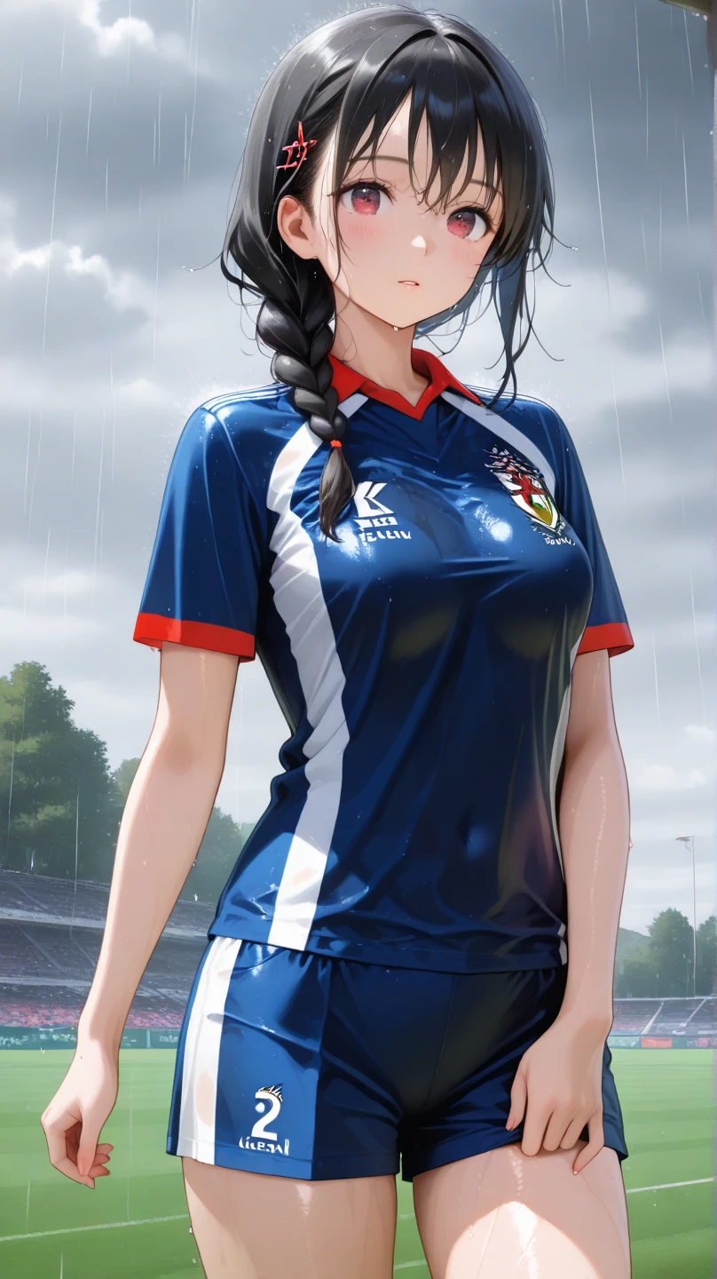 1 sweet girl,sporty attire