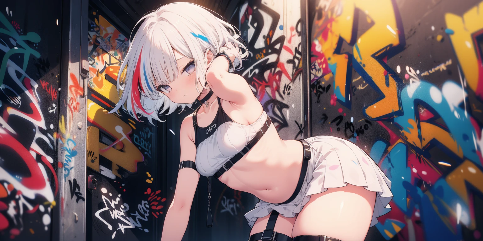 ((Best quality)), ((masterpiece)), (detailed:1.4), 3D, an image of a beautiful cyberpunk shota ???,HDR (High Dynamic Range),Ray Tracing,NVIDIA RTX,Super-Resolution,Unreal 5,Subsurface scattering,PBR Texturing,Post-processing,Anisotropic Filtering,Depth-of-field,Maximum clarity and sharpness,Multi-layered textures,Albeo and Specular maps,Surface shading,Accurate simulation of light-material interaction,Perfect proportions,Octane Render,Two-tone lighting,Wide aperture,Low ISO,White balance,Rule of thirds,8K RAW,wet panties,white panties,can saw a trace on my underwear ,panties is very wet,The panties are so sheer you can see the dick,(idle),Spread legs,tattoo between legs,bulge underwear,Both hands were tied,mons pubis,underwear was soaked with water.boy who looks like a girl,slender body,one braid on one side