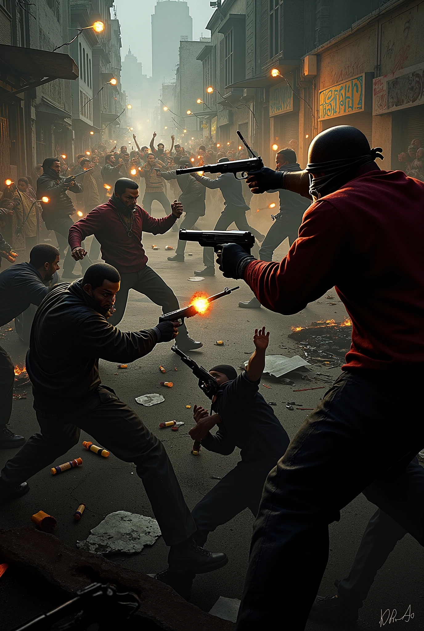 GTA Gang War, gangster wars
