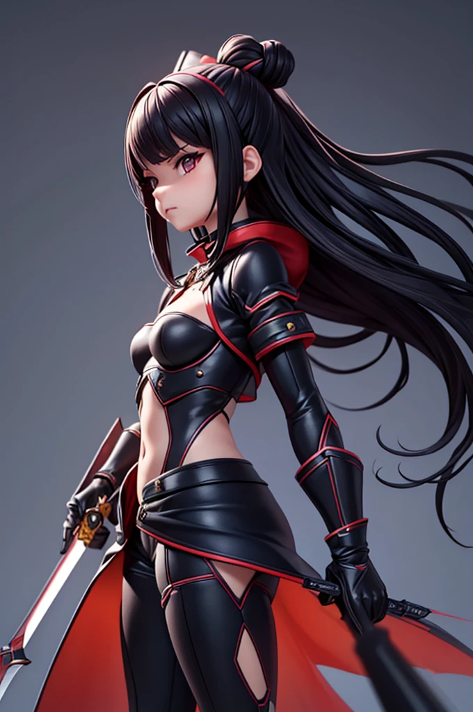 Generates a thigh-high girl