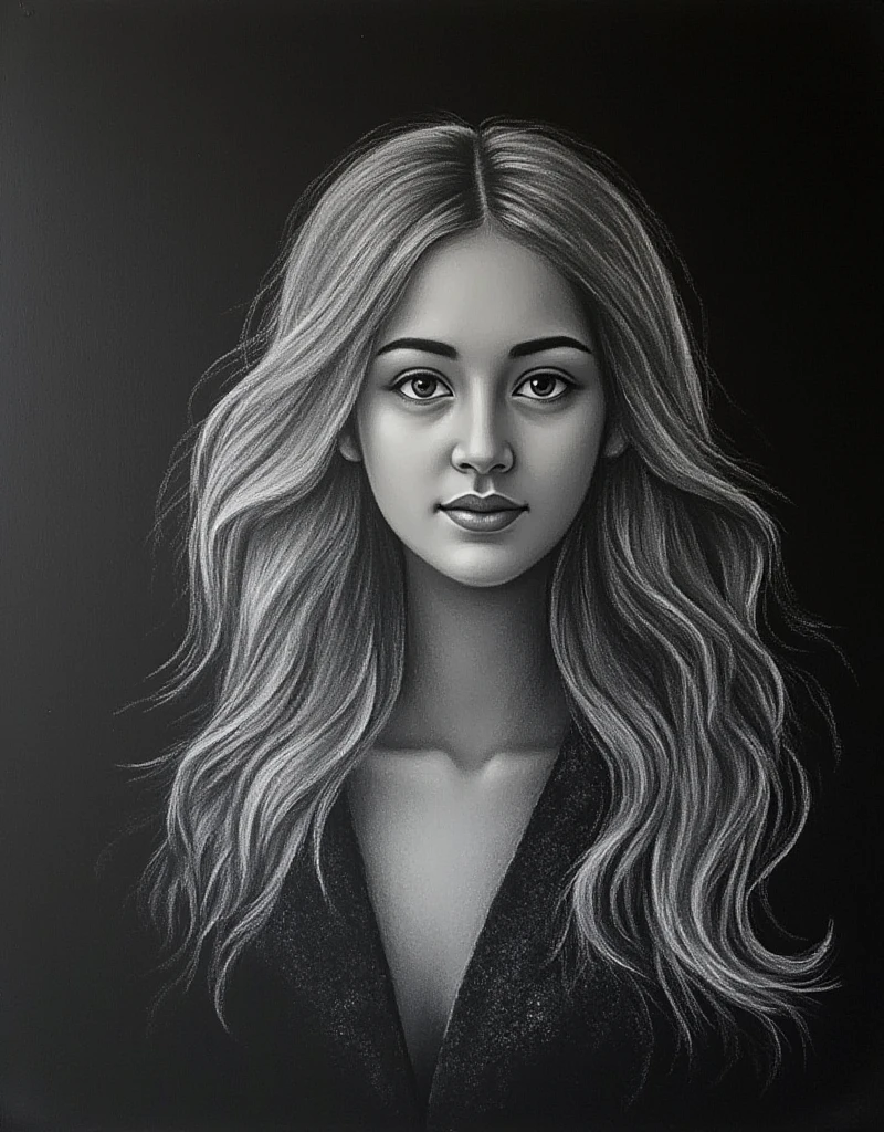 Pencil Sketch Drawing of a captivating masterpiece of an woman, (((dressed in a turtleneck dress))), ((full body)), The intricate lace and gold details exude a very rebellious aura. ((The use of high-shine gloss adds a touch of glamour to the look)), ((while the deep red and black hues give it a dramatic vibe)), blurred background, studio ligthing, facing camera, shallow depth of field, <lora:MS_CodiBryant_V1_32:0.8>, black and white drawing, pencil sketch, graphite drawing