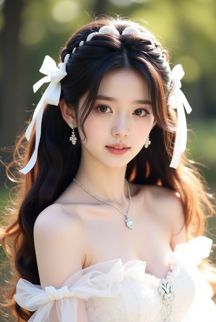 8k, Ultra-high resolution, Highest quality, masterpiece, 三分割法によるphotograph,Surreal, photograph, 1 Girl, (16 years old:1.3), pretty girl, Cute Face, Beautiful eyes in every detail, 細かくdetailedに,masterpiece,One Girl:1.2, Japan Female Announcer,upper body,disgust,Long black hair,Pulled back hair,(Dressed in medieval European clothing:1.3),(印象派の美しい少女のPortraiture), (Standing in the square of the Palace of Versailles:1.3), (After the Rain), (Sunset reflection), (Impressionist light and colour),Realistic Skin, Perfect and beautiful face ,完璧でCute Face, Skin with attention to detail, Perfect limbs、Narrow waist,Looking at the audience、beauty,Long neck,clavicle,(((Ideal body type))),A cup small breasts :2,Portraiture:2,Perfect Anatomy,鮮明なdetailed,detailed,Surreal,Light and shadow,darkness