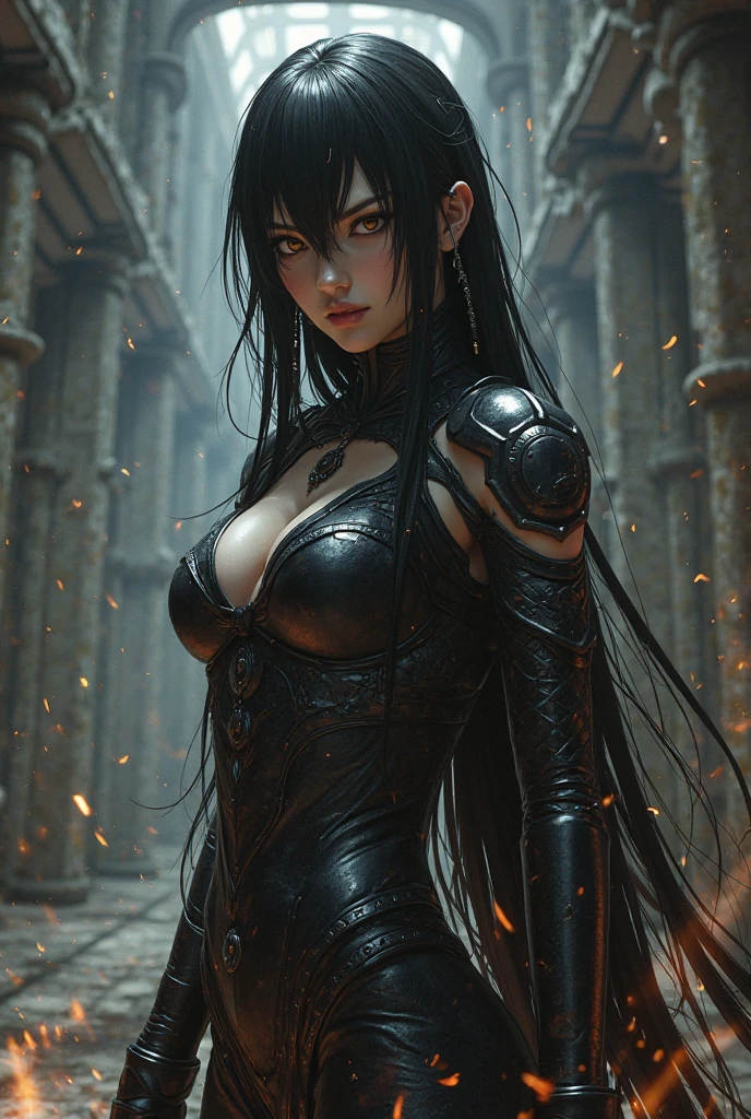 Britt Robertson, fantasy warrior princess, green fishscale dress, leather straps, fishnets, sexy clothes, character portrait, 3 9 9 0 s, long hair, dark hair
intricate, elegant, highly detailed, digital painting, artstation, concept art, smooth, sharp focus, illustration, backlit, silhouette. side light, sexy pose, side angle. 
standing in a dark cave with god rays lighting. Standing in water in a pool of light. Head back, looking to sky. Back arched. 
art by wlop, charlie bowater and alexandra fomina