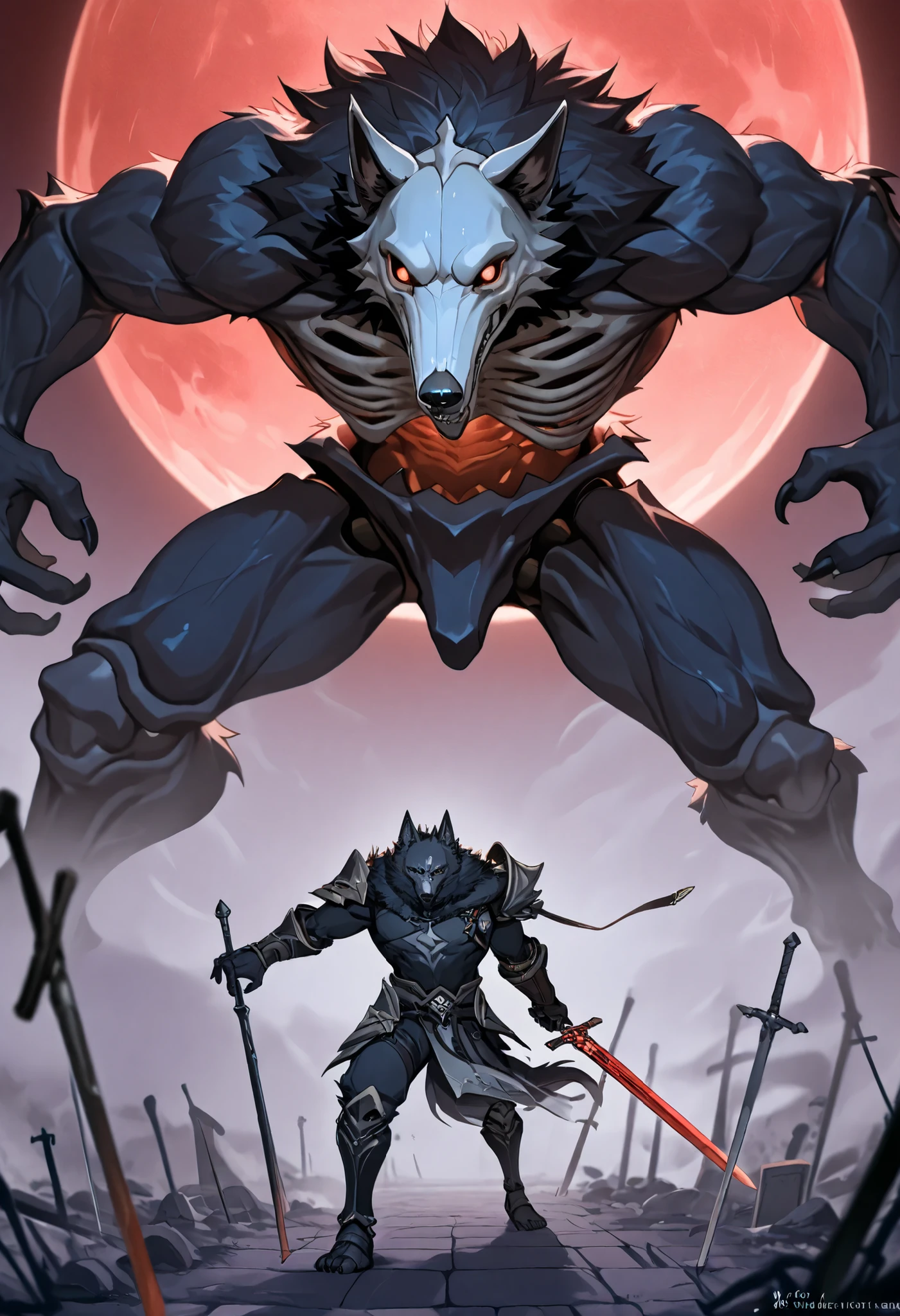1Big orange royal tigerhuman, scarry,red blood ,big claw, hunger, frozen blackground, stronger, animal, stand on to legs, big, old,snow cloth, lycan, fantasy, wearing armor coat,