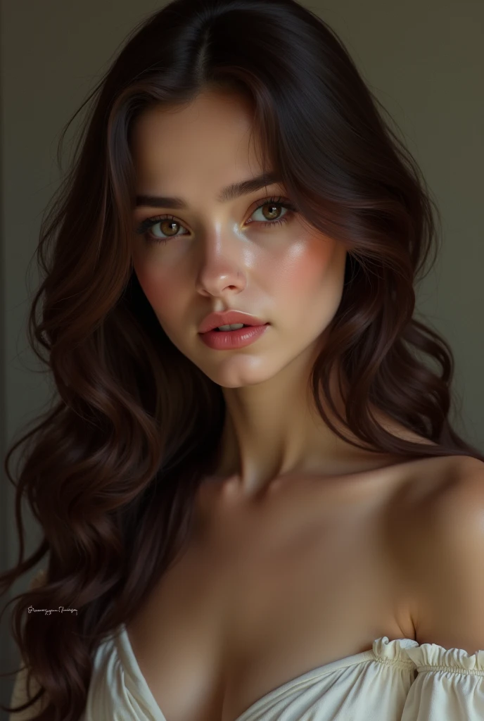 Very pretty brunette woman