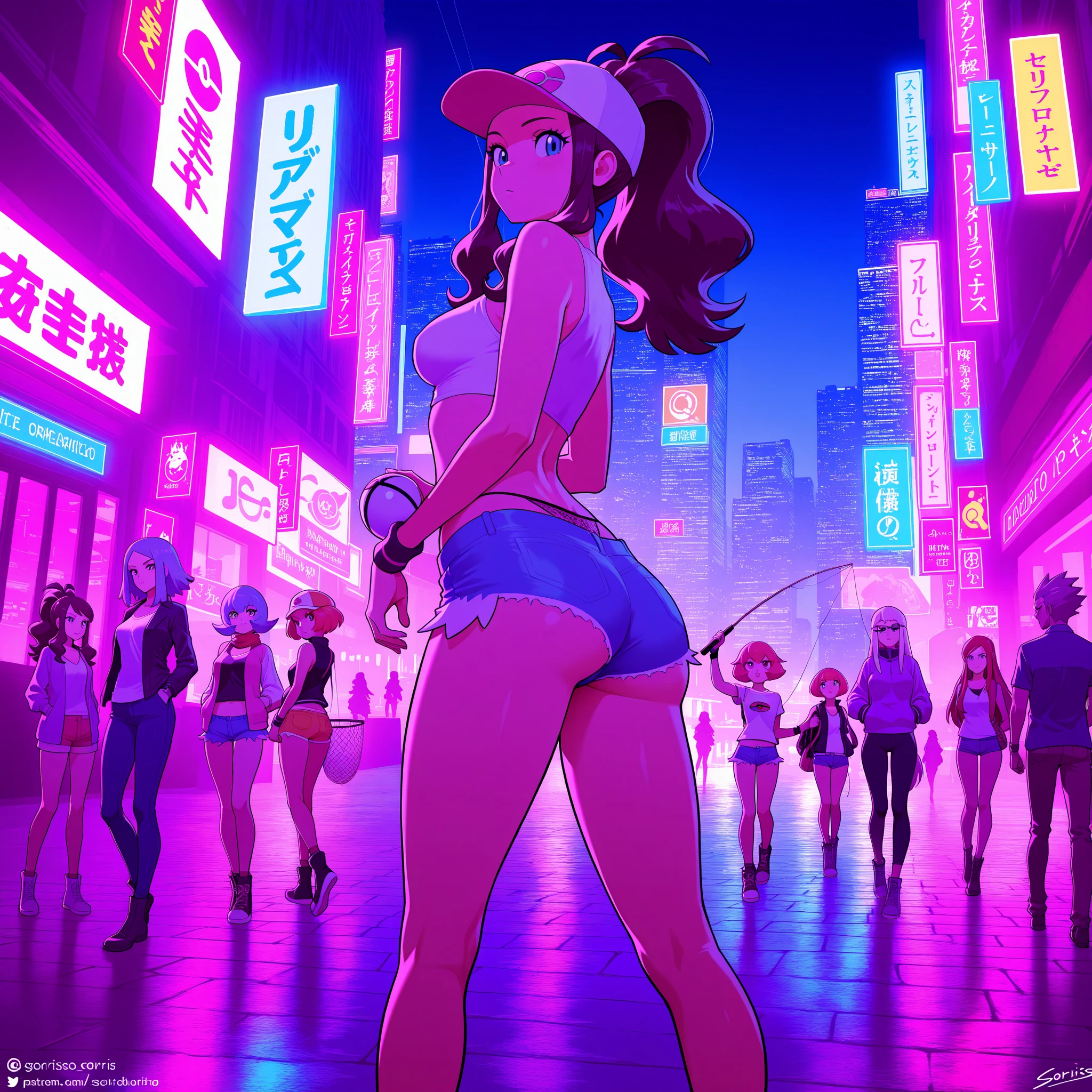 score_9,score_8_up,score_7_up,source_cartoon,source_anime,1girl,intricate,city,crowd,highly detailed,soft lighting,soft particles,glowing,concept art,<lora:Smooth Anime 2 Style SDXL_LoRA_Pony Diffusion V6 XL:1>,medium breasts,curvy,starfire,pussy,teen titans,spread ass,skirt,