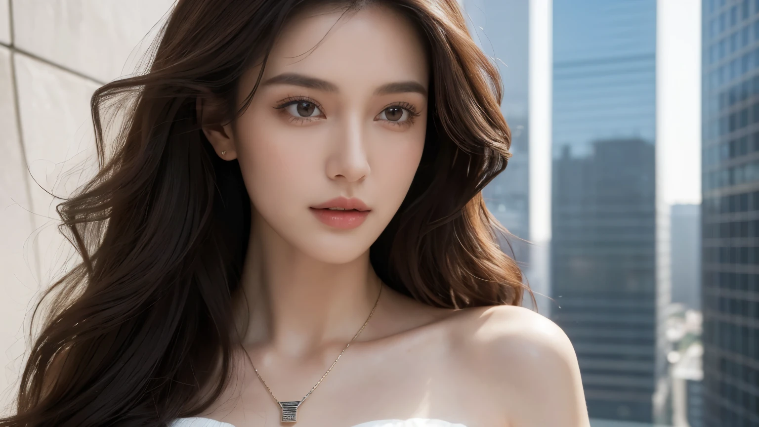 a gorgeous female, a beautiful girl, a stunning woman, a graceful woman in a mini skirt, detailed eyes, detailed lips, extremely detailed face, long eyelashes, slender waist, hyperrealistic, photorealistic, 8k, best quality, masterpiece, ultra-detailed, physically-based rendering, vivid colors, dramatic lighting, beautiful portrait, elegant fashion illustration