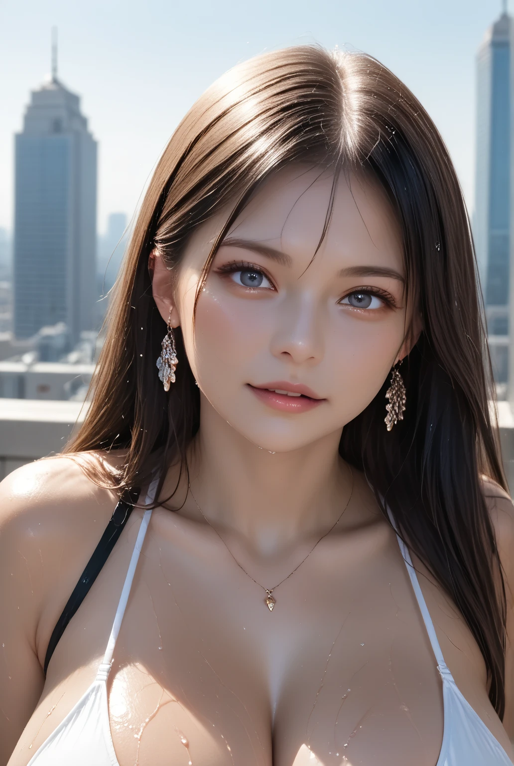 ((16K, masterpiece, RAW Photos, Highest quality,Ultra-high resolution, Realistic, Highly detailed CG integrated in 16K)), 8k, diamond,wallpaper, Written boundary depth,Beautiful Face:1.4,big, Beautiful double eyelids,Cinematic Light,Beautiful Face,(Detailed face),(slender and cute woman:1.4),(20-year-old:1.4),(With the same expression:1.4),close ~ eye,(Pause, Skin color, And the clothes remain the same.:1.4),Accurate anatomy:1.4,((nsdw,naked,Pussy))