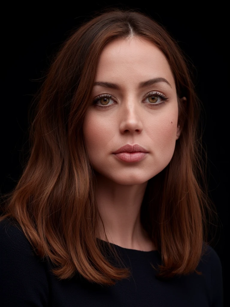 a woman with neck length brown hair and bangs, wearing uggs and jeans with a brown and orange sweater, this person does not exist, 25 years old, large eyes, italian, slightly thin, cara buono-begoña vargas-caroline aaron-bernadette peters-jackie cruz-liza minnelli-kate mara-kerry washington-dakota johnson-margarita levieva merged, entire body visible, full body, hyperrealistic, best quality, 8K, real human skin, masterpiece, extremely intricate, medium closeup, detailed eyes, detailed face, detailed body, exaggerated features, pronounced features