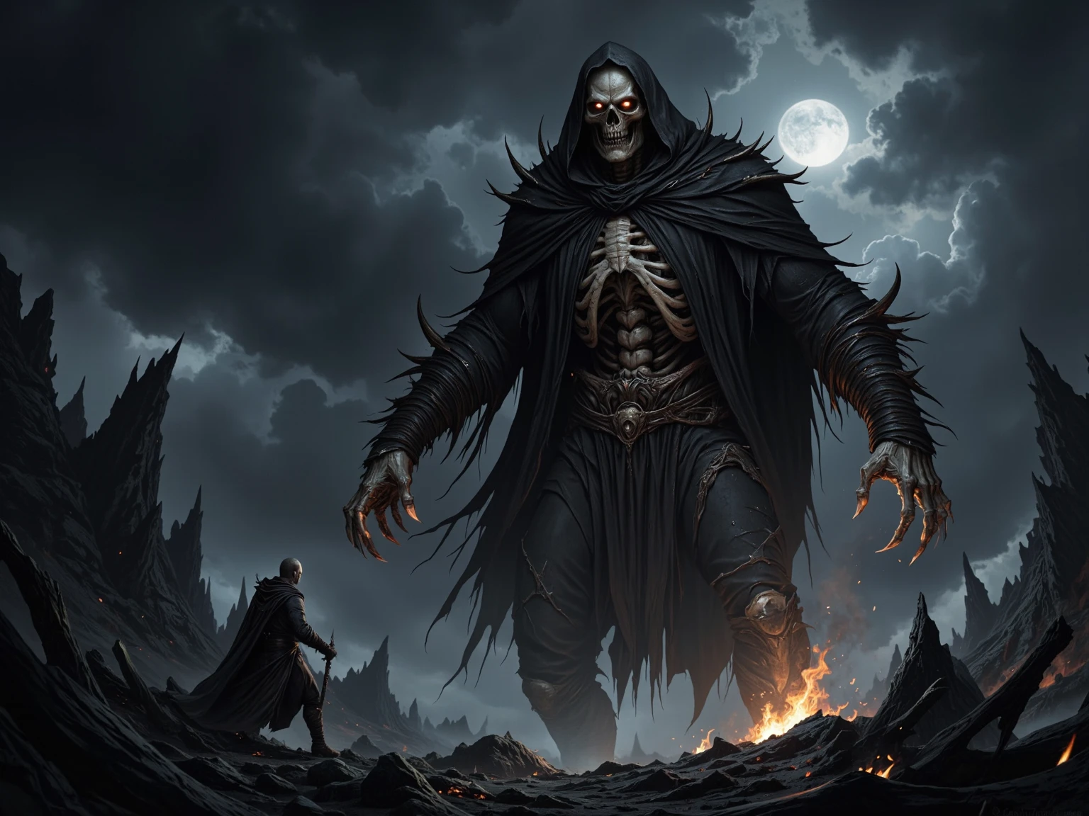 a group of undead men and women, ruined city, broken tombstones, mysterious illuminated eyes, dark atmosphere, horror, gothic, muted colors, dramatic lighting, highly detailed, cinematic, (best quality,4k,8k,highres,masterpiece:1.2),ultra-detailed,(realistic,photorealistic,photo-realistic:1.37)
