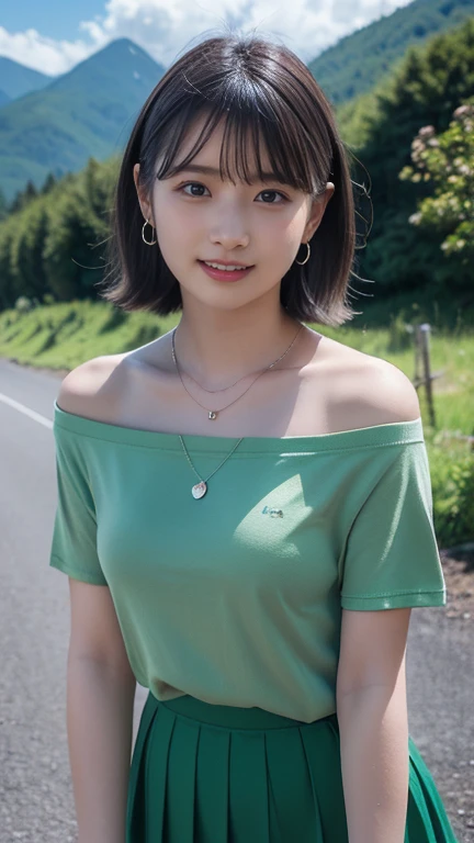 ((Highest quality)), ((masterpiece)), (detailed),Perfect Face,Japanese,landscape,Beauty,cute,Upper Body