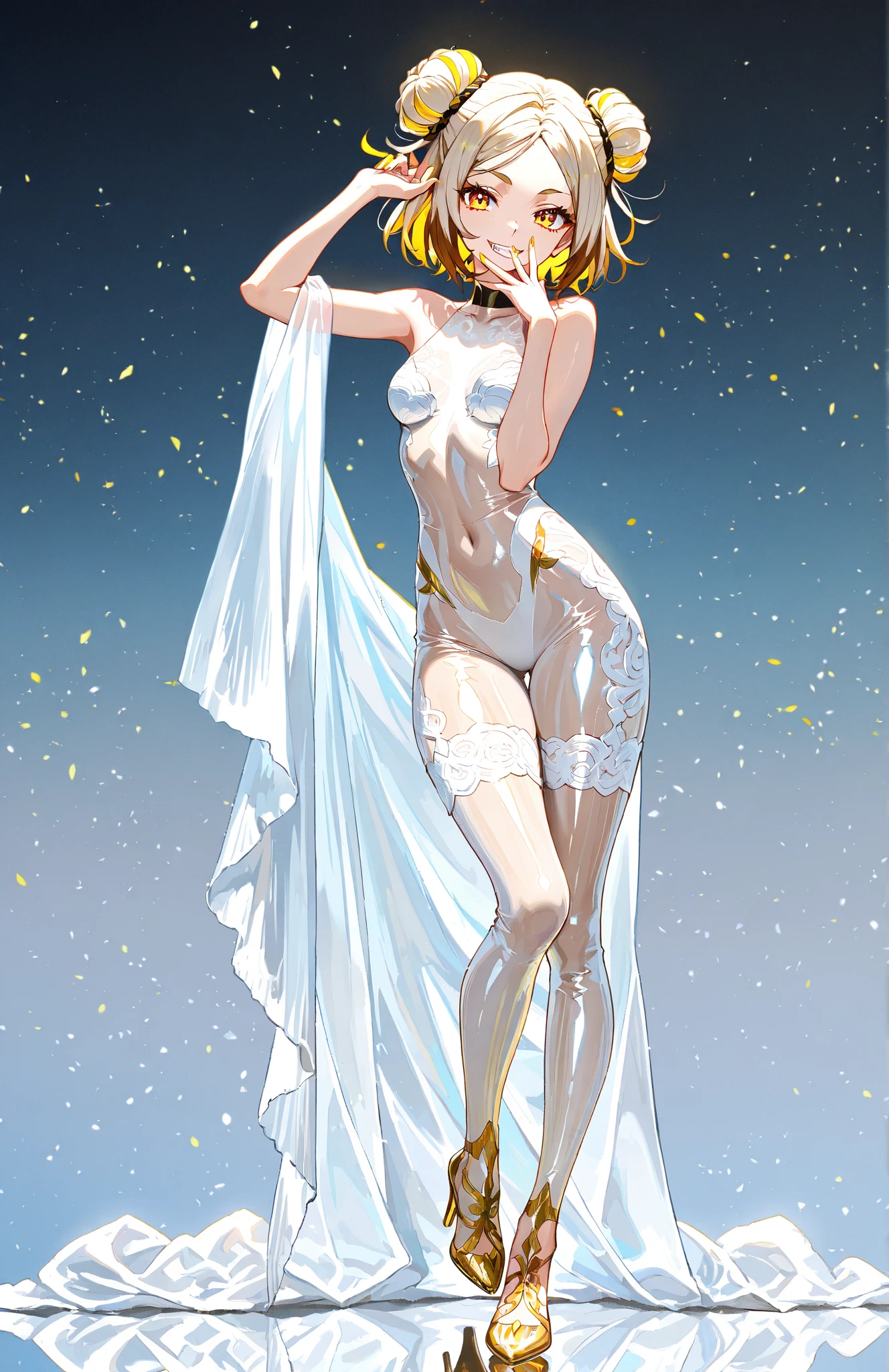 Transparent, naked