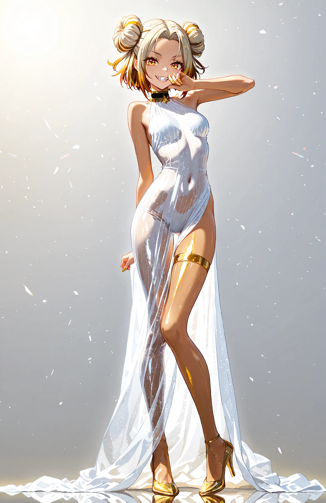 ((Upper shouldescial closeupigboobs, looking at viewe, Anime big breasts, Drawing, Viewing angle, Foreshortening, Foreshortening, 8K, Super Detail,Silver Hair,Endless Reality, White background, Drawing, 8K, Super Detail, 1080p, Women HD,woman, 16k, high resolution, best quality, high quality, Anatomically correct, masterpiece, precise, Ultra HD,Black silk tulle