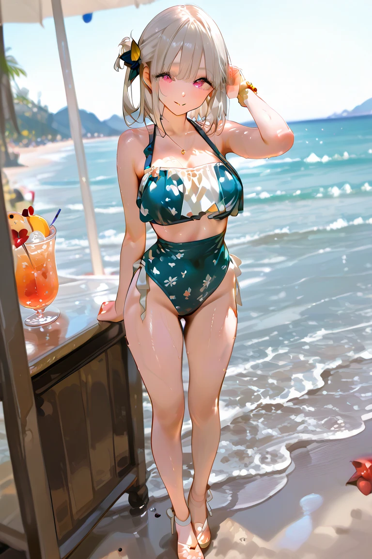 smile,anime, Marine Kitagawa, Swimwear, 8K, high quality