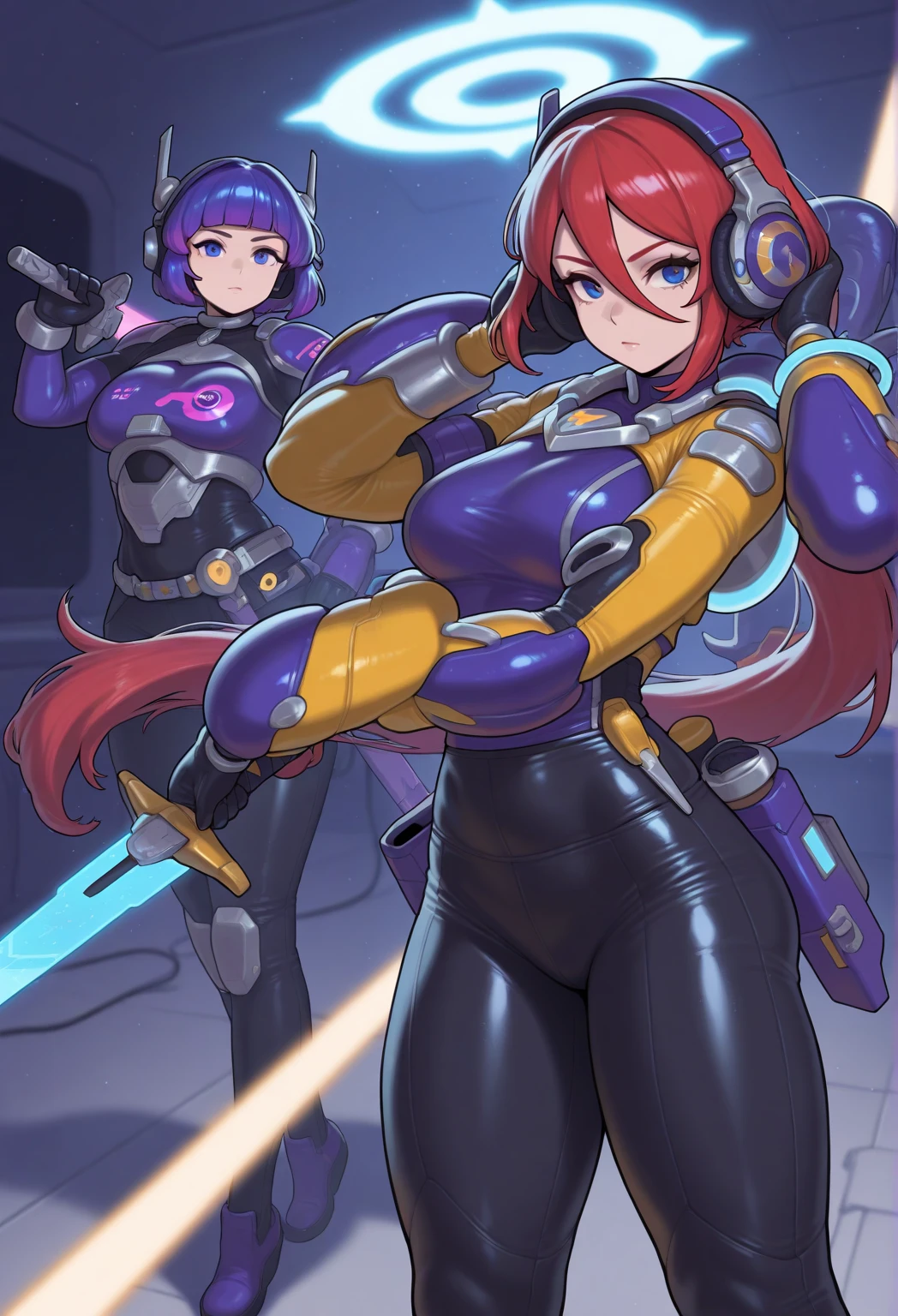 ultra-detailed, Explicit, Beautiful body, Beautiful Nose, Beautiful character design, perfect eyes, perfect face, ultra highres, 4K, beautiful legs, perfect legs, Nice hands, Perfect hand, Masterpiece, Best Quality, Highly detailed, illustration, absurdres, street fighter, doll suit, shadaloo doll, dollsuit, expressionless, blank eyes, looking at viewer, red gloves, emotionless, black latex, corrution, mind control, female combatant, full body, hypnotized, unhappy trance, full body suit, ribbed bodysuit, both arms at side, obey, perfect female body, extremely glossy latex, hypnosis, hypnoLora, empty eyes, Mind control device, poses, submissive_pose, Slave, hat, necktie, stand up straight, standing, standing at attention, hat, necktie, belt, latex, ribbed bodysuit, thighhighs, garter belt, Fighting Stance, extending the right arm from the shoulder into the air with a straightened hand, nazi saluting, military, military saluting, salute, thigh boots, Linnea (furisode girl, trainer from pokemon), long hair, brown hair, blue eyes, white skin