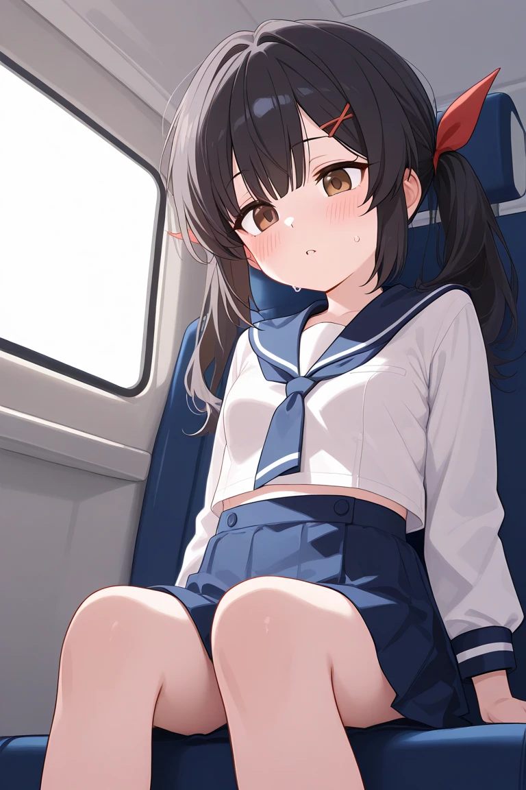 (8K、Highest image quality、highest quality、masterpiece)、detailed face、((1 baby girl)),Wavy hair、medium hair、blunt bangs、evil smile、((grin))、((huge breasts))、((see through sailor))、red school bag,minimum skirt、((micro pleated skirt))、((micro mini skirt lift)、cowboy shot、((in the car)),((see through)),((nipples)),((nipples visible)),((sit on seat)),((spread legs)),((sweaty)),((show off erectile penis)),((((futanari girl)))),(((futanari loli))),(futa girl),hand to own penis,grab the own penis,hand to penis,touch the own penis,tekoki,Exposure,cum,penis into own hand,hand to the penis,grab own penis,Handjob,cum,semen,sperm,bukkake,cum on face,((penis ejaculates semen)),(((ejaculates semen))),school backpack,(((cumming on face))),((cum on face)),(Futanari),(masturbation),(((futanari masturbation))),,,Oppai, ,((cum,sperm,semen)),((ejaculation semen)),((ejaculation cum))