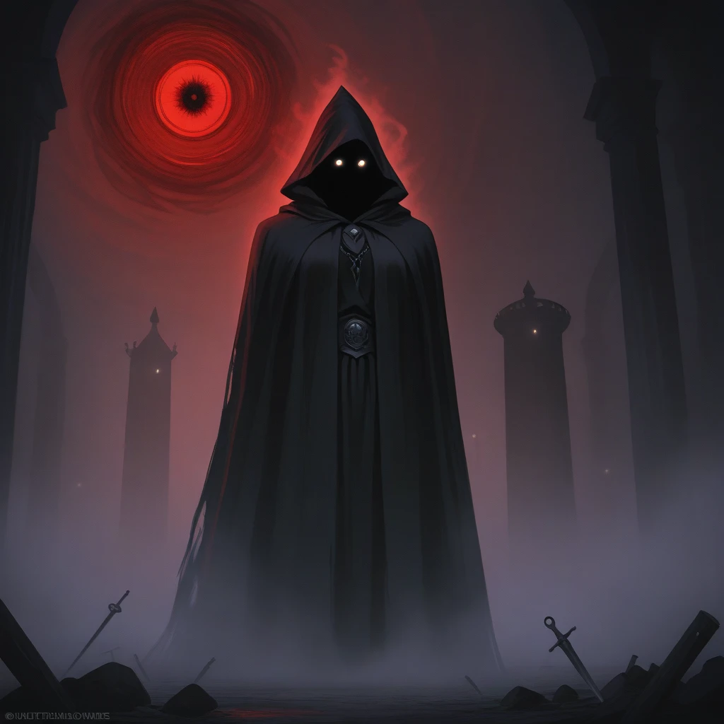 Create a pixel ART image of a villain