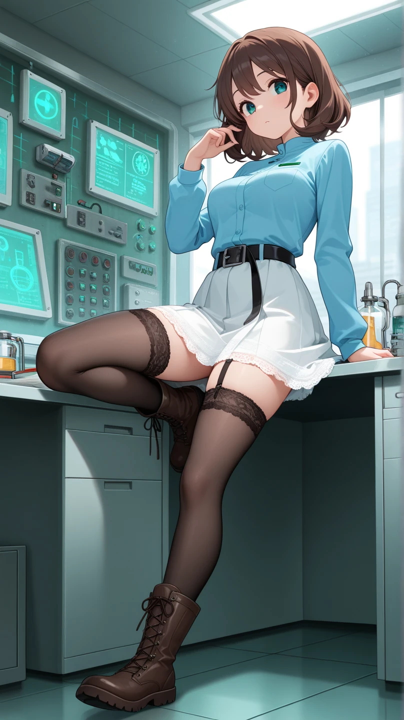 (quadratic element),allure,crawl on all fours,,funk,california,tear drops, Dog leash, the shy, longponytail, blush blush, Contaminated with a large amount of white liquid, Black stockings, high-heels, , untidy,Chopping,barebacked,navel,condom,ragged wind,wind coat,And no underwear,sputtering,A large amount of white liquid spills