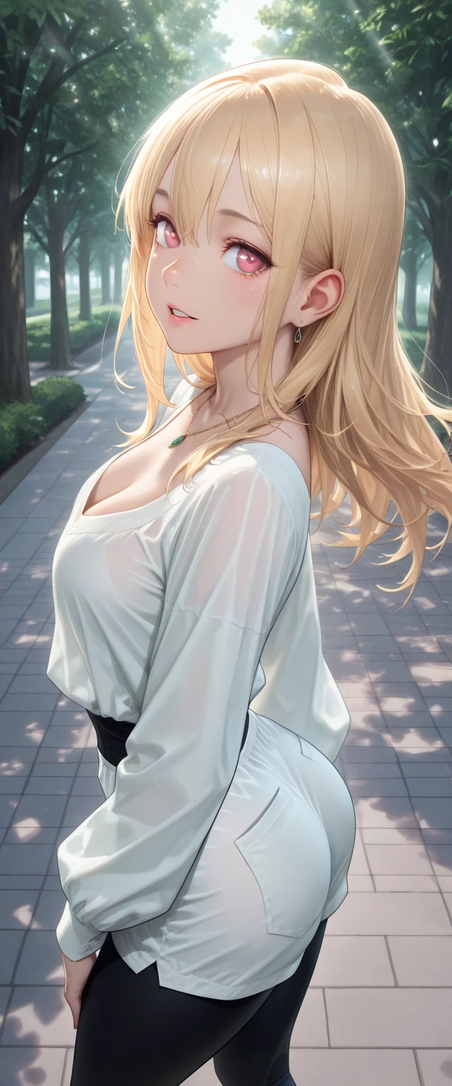 anime girl with long blonde hair and blue eyes in a black dress, blonde anime girl with long hair, attractive anime girl, beautiful anime girl, seductive anime girl, pretty anime girl, (anime girl), anime girl with long hair, smooth anime cg art, portrait anime girl, digital anime illustration, beautiful anime woman, fine details. girls frontline, digital anime art