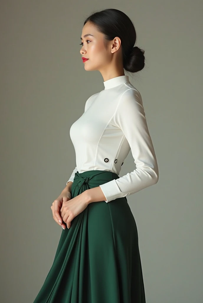 Layer dress (invisible, no humans, Headless, Faceless:1.5), cute big breasts, Ridiculous, High resolution, Super detailed, clothing details,cute big