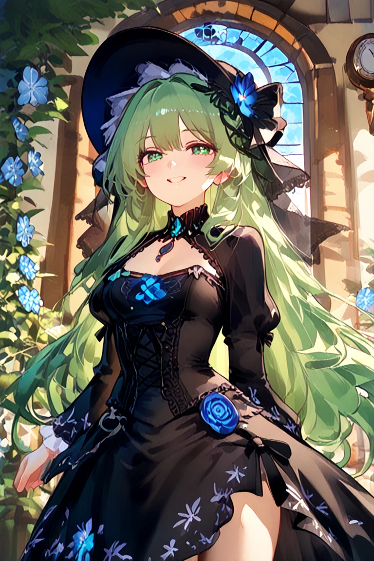 Freelen、, choker, (green eyes:1.5), 
break bare shoulders,, blush, blush stickers, cleavage, Lock骨,, have, off shoulder, pentacle, wizard have, (blue clothes:1.5),
break looking at viewer,
break outdoors, city,葬送のFreelen、
break (masterpiece:1.2), highest quality, High resolution, unity 8k wallpaper, (figure:0.8), (detailed and beautiful eyes:1.6), highly detailed face, perfect lighting, Very detailed CG, (perfect hands, perfect ???????),magic circle、chain、Lock、
