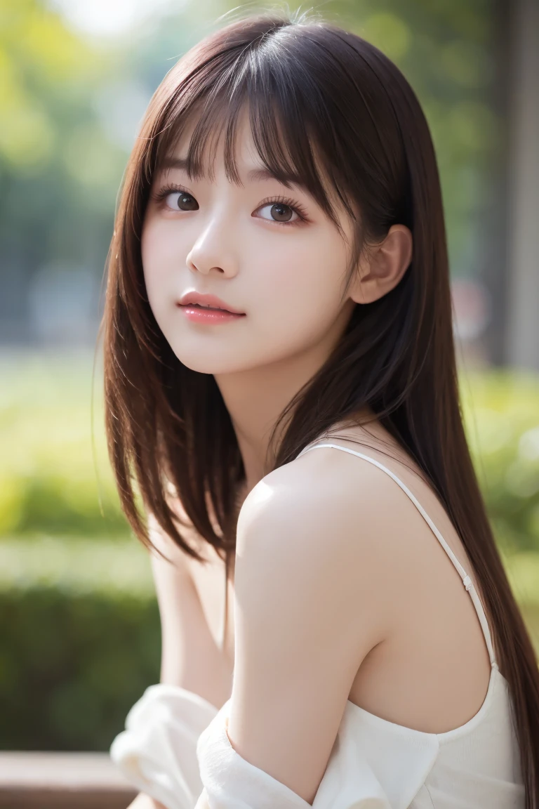 (highest quality, Very detailed, Realistic:1.37), Professional, Fine and beautiful eyes, Beautiful lip detail, Detailed facial features, Natural skin color, Perfect skin texture, Delicate expression, High-resolution images, Realistic face, Realistic skin, Real Face, Natural smile, Very detailedな髪, (Yuki), 20-year-old, (Calm Japanese female college student), Tulips、Her slim figure and flowing hair、In harmony with the natural beauty of the surrounding area。. The high-resolution image captures Very detailed realism, highlighting Yuki's captivating eyes, Delicate lips, and smooth skin tone. A stunning visual expression of tranquility and Japanese aesthetics.。.