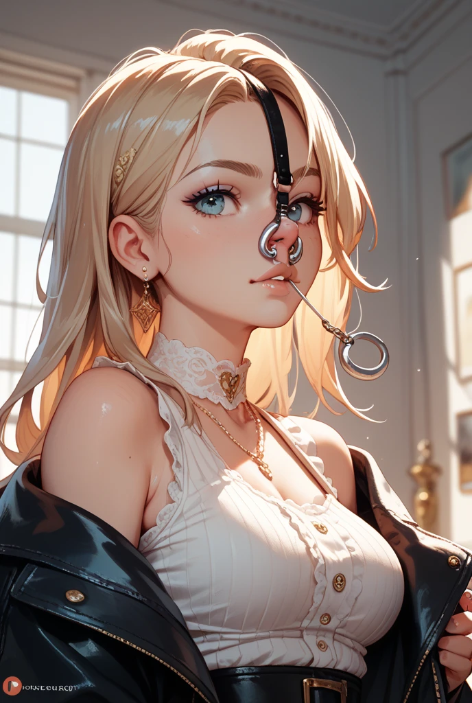 Browsing Caution, ((in the forest:1.3)), masterpiece, Highest quality, 8k, 1 girl, 20 I, Please open your mouth a little, Ambiguous language, close, close up of face, alone, cute, Girlish, Delicate girl, Pure beauty, ((look up)), Dripping sweat、Looking into the camera、RAW Photos, Professional photography, Portraiture, Soft Light, Professional Lighting, Backlight, Looking forward to meeting you, Sophisticated, Film Grain, (Eye and facial details:1.0), Big breasts and long hair floating, Black Bikini, bondage, collar,beautiful, Flowing Hair, Hunchback、bangs, whole body