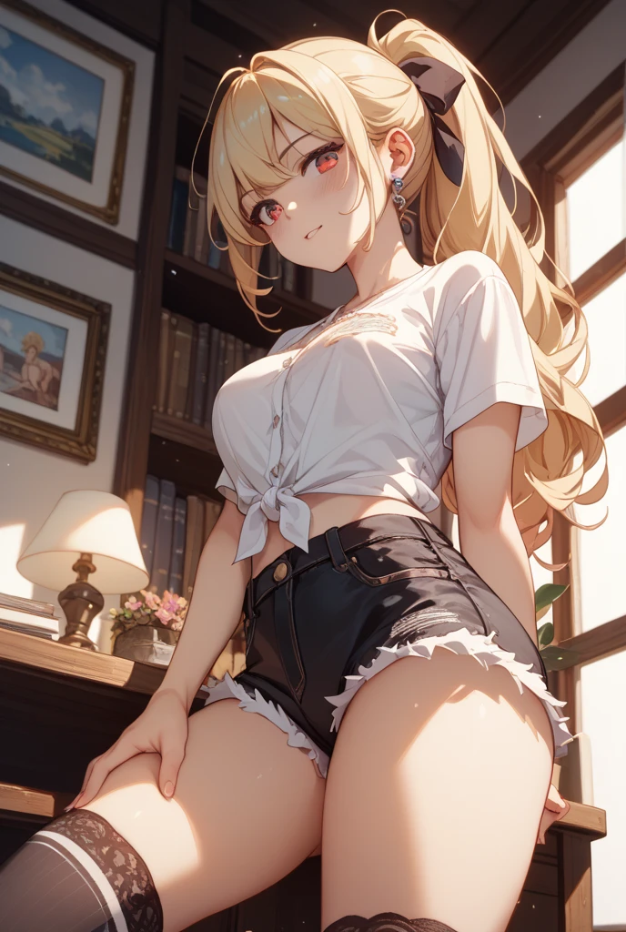 masterpiece, best quality, 1 girl, solo, , collared shirt, red plaid pleated skirt, (skirt lift:1.2), white bra, (show off bra:1.3), white panties, classroom((chignon))(extra long hair))((blunt bangs))((pussy))((bitch))((tsurime))((big eyes))((skinny body))((tall))(pale white skin))((botanical print))((toddler))((show off nipples under shirt))(pale white skin))((botanical print))((toddler))(((infant))) (((5 years old)))(See-through white see-through nipple cutout bra) (See-through white see-through pussy cutout panties)