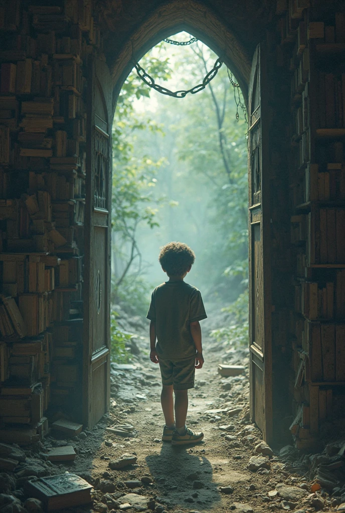 generates a cover of a thriller book that tells the story of a German boy who is an exchange student in Italy. He has a host sister who hides a dark secret but he doesn&#39;t know it. She usually hides behind her bookcase but you don&#39;t know it