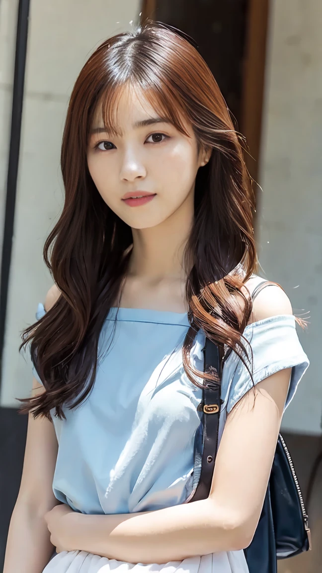 Dark brown hair、Light brown eyes、Japanese actress、 Lady、I am about 40 years old...........、(Intricate details:1.2)、 (Ultra-high resolution:1.2)、Ultra-high resolution、(Finely tuned)、(Detailed facial features)、Hmph、8K resolution、D cup size breasts、Long Hair、TulleTop、FrillsTop、Tulle Frills Top、Denim pants、At the terrace cafe、Basking in the sunshine、Sitting on a chair on the terrace、summer、hot、Trending Fashion、2024、Open your chin a little、Open your mouth a little、A street cafe in Paris、Fashionable cafes in Paris、Holding back my hair blowing in the wind、
