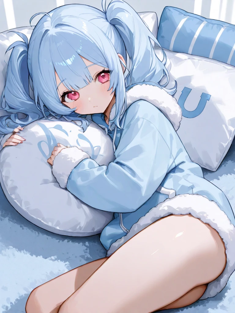 1girl, cute,(medium quality), uhd panties with cute print, in bed sleeping, sleep shirt