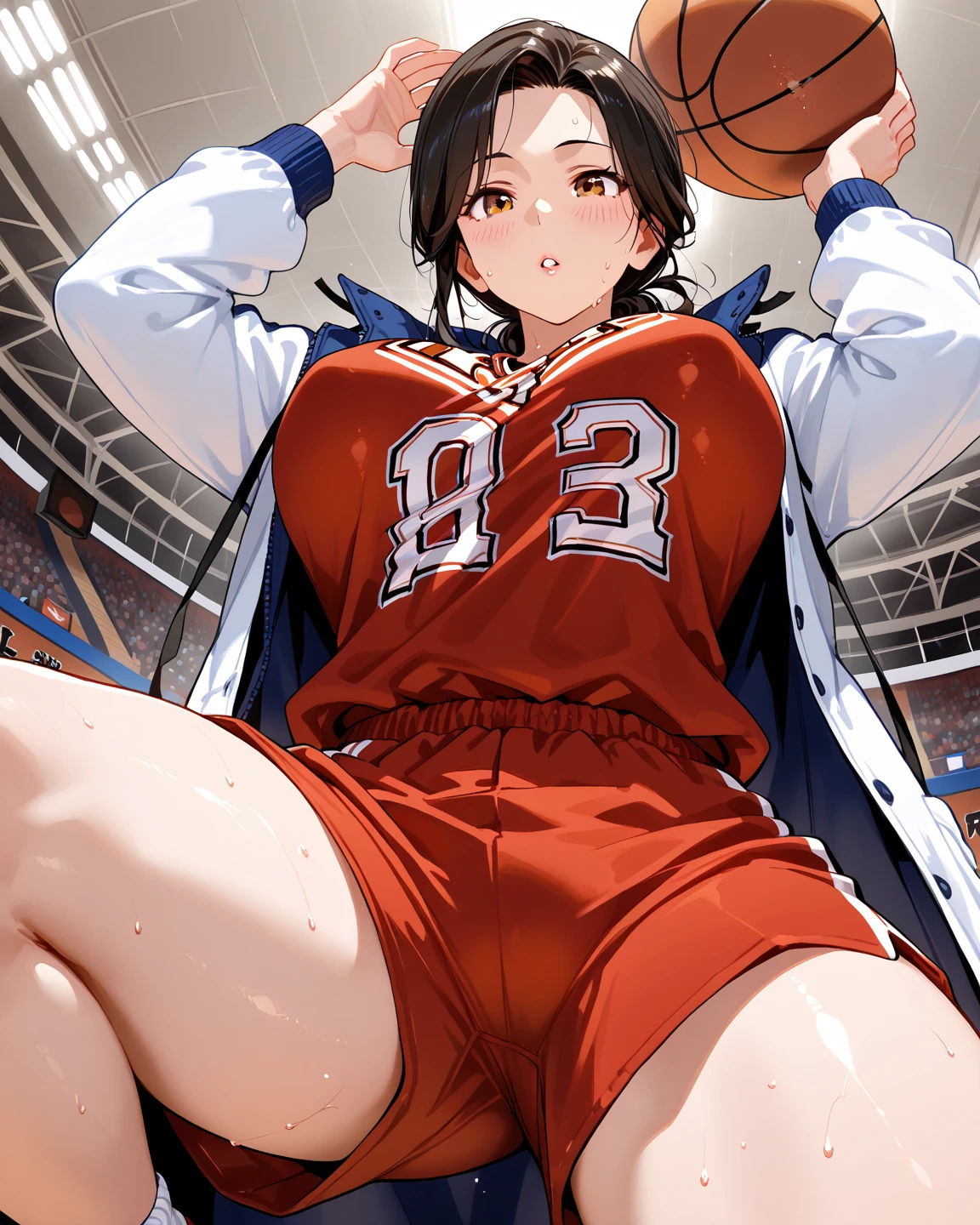 kuroko's basketball、basketball court、alexandra=garcia、basketball player、basketball uniform、nba player、blonde、G cup big breasts mature woman、G cup big breasts mature woman、G cup big breasts mature woman、red frame glasses。Sending you a kiss again in your half-naked underwear、The kisser took Rico's lips a few minutes later.。I often don't wear my clothes properly at home.、Even if Kagami sees me completely naked, I don't move at all.。Specialty dish is barbecue。Currently coaching at a local basketball club.。Leo、