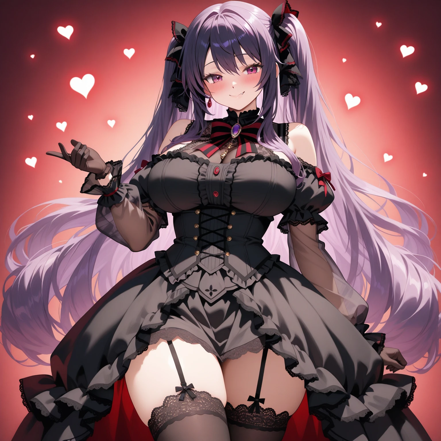 {{masterpiece, best quality, extremely detailed CG, unity 8k wallpaper,anatomically correct,ultra resolution}},Award-winning photography,(best illumination,Very Delicate and Beautiful),{one girl,solo},goth,gothic,full body view, seductive,(elegant silver hair),pink eyes,(extremely beautiful and detailed face:1.2), (extremely beautiful and detailed eyes:1.2),perfect hands,((elegant tight dress,gigantic breasts,looking at viewer,dark persona,sexy,(lust),((night, dark atmosphere, dramatic shadows,(pink Luminescent Particles:1.4),{perfect human body structure with maximum precision}, enormous breasts, tight dress, royal, royalty, magical, sexy eyes, open mouth, fangs, sexy smile, sexy expression, cold, voluptuous, hourglass figure, heart, hearts, heart choker, form fitting dress, hand on hip, slim waist, slim body, elegant, crown, pink chest tattoo, pink tattoos, heart eyes, heart nipple covers, nipple pasties, pasties, tutu, frilly skirt, skirt, dress skirt, lifting skirt,