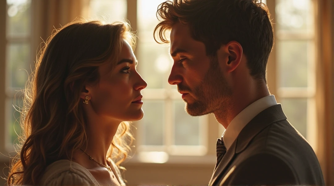 Couple close-up，romantic movie shots，(movie lighting:1.5),romantic movie scene，romantic movie special effects，romantic movie atmosphere，romantic movie effect，romantic movie shots，romantic movie scene，romantic movie special effects，romantic atmosphere，romantic effect