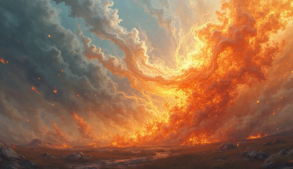 high quality, clouds, golden cloud, epic landscape, ray tracking, 8K, masterpiece