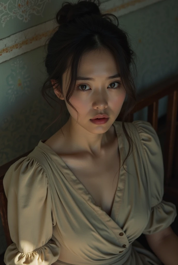 ((Original photo, Highest quality)), (Photorealistic:1.3), Highest quality, Very detailed, masterpiece, Super detailed, figure, 1 girl,8k wallpaper,wonderful,Cinematic lighting effects,Natural soft lighting,Short Curly Hair,Japanese Clothing,Daytime,