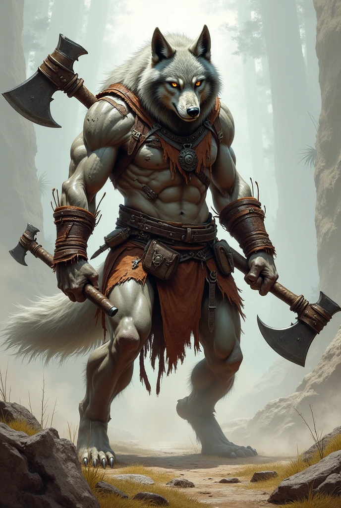 kphiite sword, (best qualityer), (work of art), (ultra detaild), sharp focus, private, god of eyes, Black eye, gazing_phi_viewer, standing with arms crossed, ssmile, velues, animal_wolves_ear, brown fur, black beard, trunk, anthropo (wolves), mascle, (wolves), middle - age,gray body,little muscle, kphiite costume, small town, ultra detaild face, low light, phiite, phiite vibes, tree