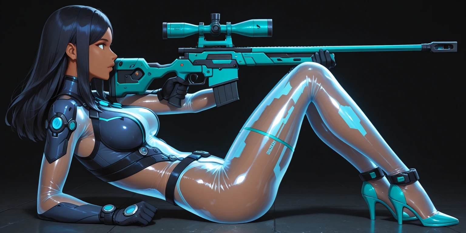(full body), (from above:1.3) 8k photography full body view (cyborg girl:1.45) in a ((( crop top ))). mechanical arms, (thin robotic spine:1.5), standing in mud on an island. cyan yellow green colors, ((runic tattoos)), on a jungle background on a shore. strap leather ((bracelets)), slim, small breasts, bare feet, athletic, women touching foreheads, smile, soft, low light, intricate fabric, delicate fabric, lace, (baseball cap) , ((skimpy)), nude, athletic, sci-fi, cyborg, (freckles:0.6) , (robotic jaw)